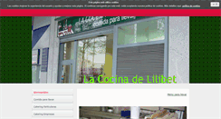 Desktop Screenshot of lacocinadelilibet.com